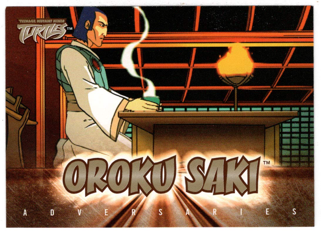 Oroku Saki - Teenage Mutant Ninja Turtles (Trading Card) Gold # 69